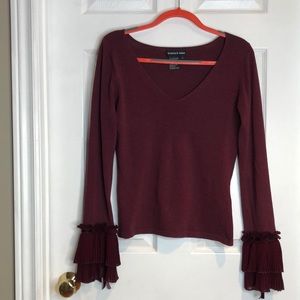 Vintage V-neck sweater
